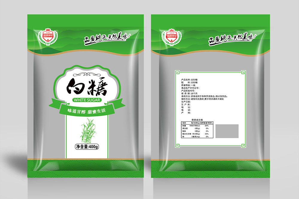 預(yù)制袋白糖包裝 預(yù)制袋白糖包裝