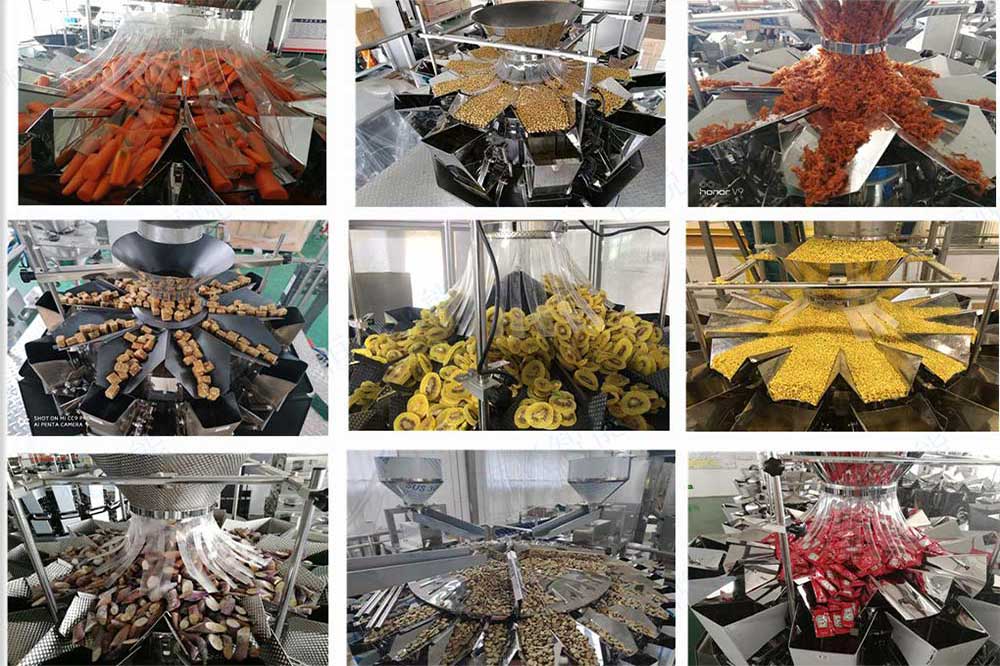 組合秤顆粒稱(chēng)重包裝機(jī)