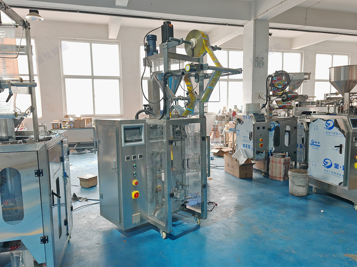 圓角袋山藥粉包裝機