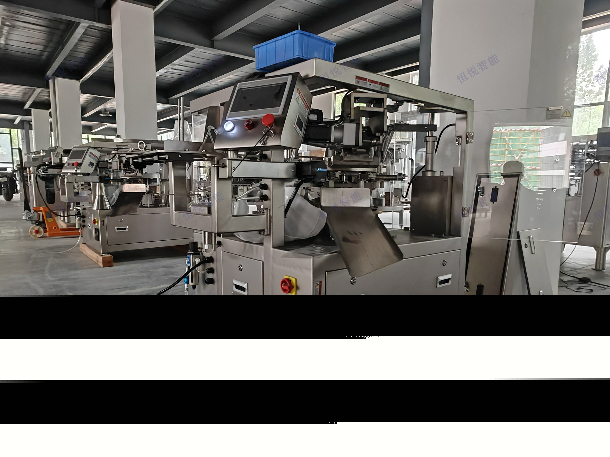 小型給袋式包裝機(jī)高效包裝