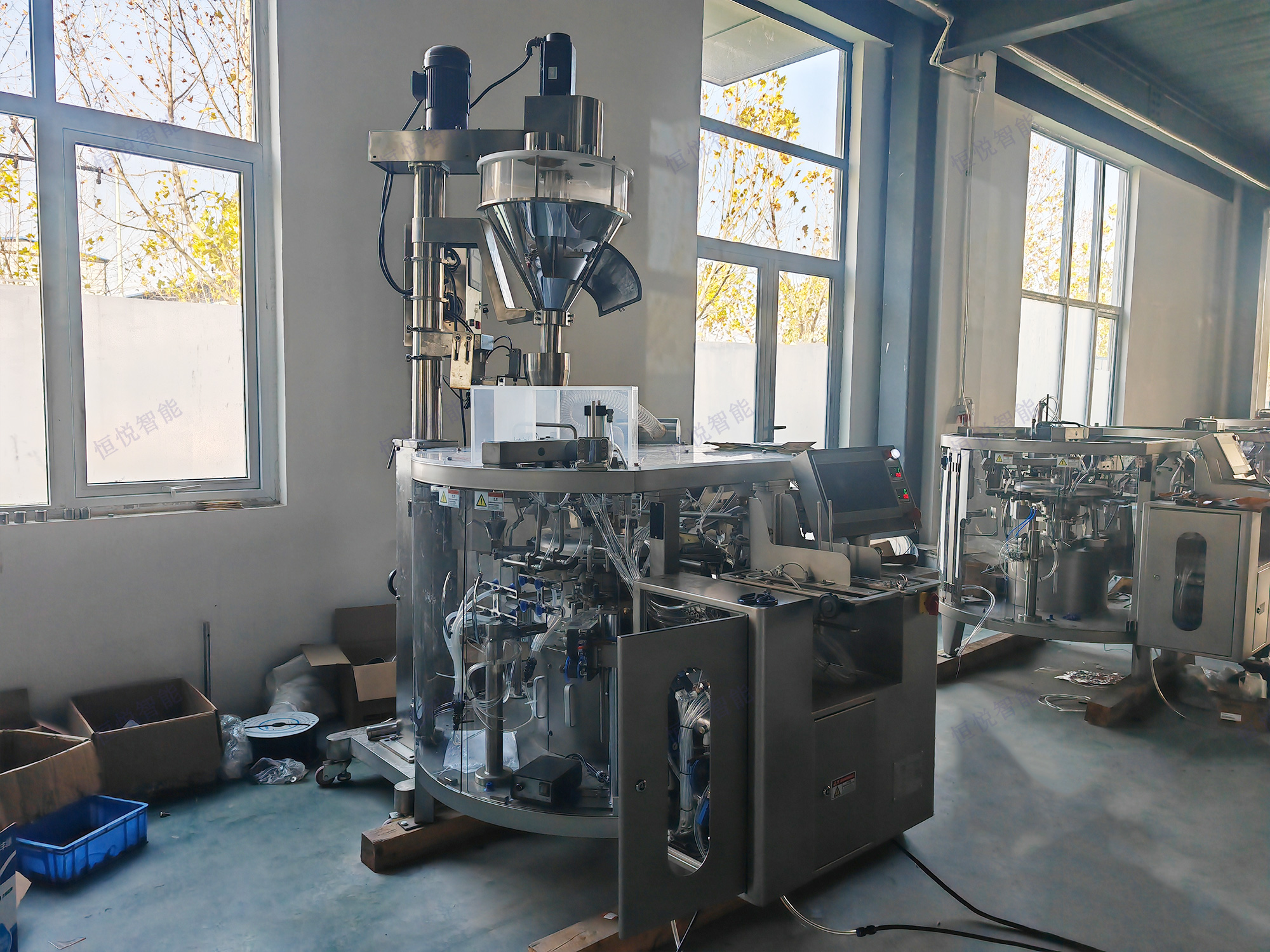 小型給袋式粉末包裝機 小型給袋式粉末包裝機