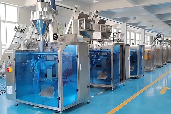 小型給袋式粉劑包裝機是針對粉末狀物料的包裝設備